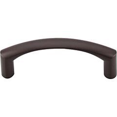 Top Knobs Griggs Pull Contemporary Style 3-Inch (76mm) Center to Center, Overall Length 3-3/8" Oil Rubbed Bronze Cabinet Hardware Pull / Handle 