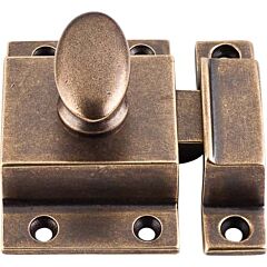 Top Knobs Additions German Bronze Cabinet Latch 2 Inch Overall Length