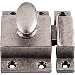 Top Knobs Additions Pewter Antique Cabinet Latch 2 Inch Overall Length