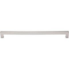 Top Knobs Square Bar Pull Contemporary Style 12-Inch (305mm) Center to Center, Overall Length 12-1/2" Polished Nickel Cabinet Hardware Pull / Handle 
