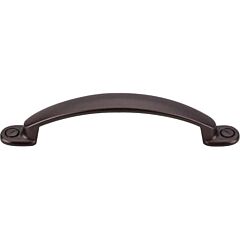 Top Knobs Arendal Pull Traditional Style 3-3/4 Inch (96mm) Center to Center, Overall Length 5 Inch Oil Rubbed Bronze Cabinet Hardware Pull / Handle 