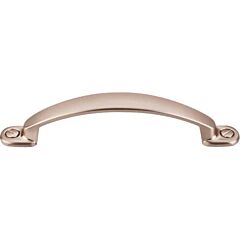 Top Knobs Arendal Pull Traditional Style 3-3/4 Inch (96mm) Center to Center, Overall Length 5 Inch Brushed Bronze Cabinet Hardware Pull / Handle 