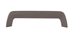 Top Knobs Nouveau III Contemporary Style 5-1/16" (128mm) Center to Center, Overall Length 5-1/2" (140mm) Ash Gray Cabinet Hardware Pull/Handle