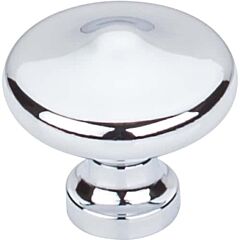 Top Knobs Peak Knob Traditional Style Polished Chrome Knob, 1-5/16 Inch Diameter