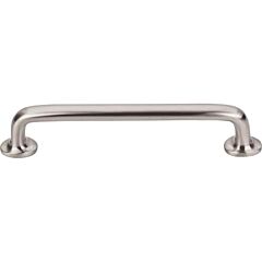 Top Knobs Aspen II Rounded Pull Contemporary, Rustic Style 6-Inch (152.4mm) Center to Center, Overall Length 7- Brushed Satin Nickel Cabinet Hardware Pull / Handle 