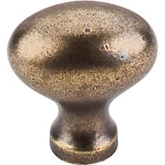 Top Knobs Egg Knob Traditional Style German Bronze Knob, 3/4 Inch Diameter