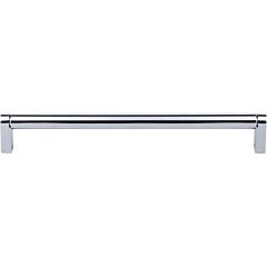 Top Knobs Pennington Bar Pull Contemporary Style 8-13/16 Inch (224mm) Center to Center, Overall Length 9-3/16" Polished Chrome Cabinet Hardware Pull / Handle 