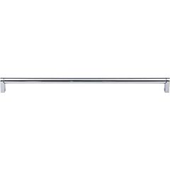 Top Knobs Pennington Bar Pull Contemporary Style 15-Inch (381mm) Center to Center, Overall Length 15-3/8" Polished Chrome Cabinet Hardware Pull / Handle 