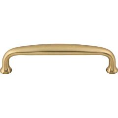 Top Knobs 4'' (102mm) Charlotte Pull, Transitional Style, Overall Length 4-7/16'' Honey Bronze Cabinet Hardware Pull / Handle