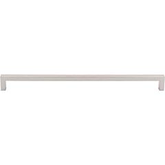 Top Knobs Square Bar Pull Contemporary Style 12-5/8 Inch (321mm) Center to Center, Overall Length 13" Polished Nickel Cabinet Hardware Pull / Handle 