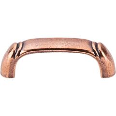 Top Knobs Dover DPull Traditional Style 2-1/2 Inch (64mm) Center to Center, Overall Length 2-15/16 in Old English Copper Cabinet Hardware Pull / Handle 