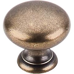 Top Knobs Mushroom Knob Traditional Style German Bronze Knob, 1-1/4 Inch Diameter