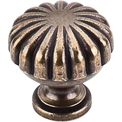 Top Knobs Melon Knob Traditional Style German Bronze Knob, 1-1/4 Inch Diameter