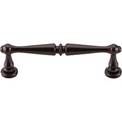 Top Knobs Edwardian Pull Traditional Style 3-3/4 Inch (96mm) Center to Center, Overall Length 4-7/16" Oil Rubbed Bronze Cabinet Hardware Pull / Handle 
