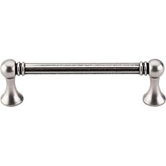 Top Knobs Grace Pull Traditional Style 3-3/4 Inch (96mm) Center to Center, Overall Length 4-7/16" Pewter Antique Cabinet Hardware Pull / Handle 