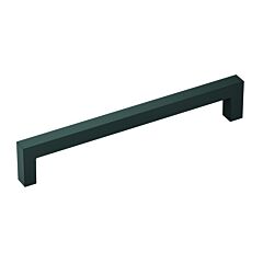 Amerock Monument 6-5/16 in (160 mm) Center-to-Center Matte Black Cabinet Pull / Handle