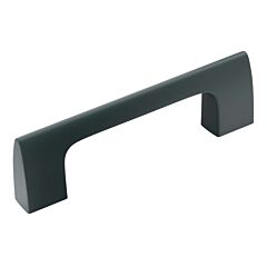 Amerock Riva 3 in (76 mm) Center-to-Center Matte Black Cabinet Pull / Handle