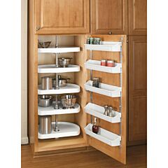Rev-A-Shelf Door Storage Bins Set (Almond), 13-3/4 X 4-1/4 X 3-9/16 in