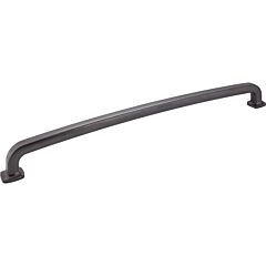 Belcastel 1 Style 18 Inch (457mm) Center to Center, Overall Length 19-1/4 Inch Gun Metal Cabinet Pull/Handle
