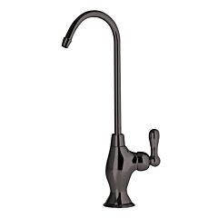 Mountain Plumbing Products Point-of-Use Drinking Faucet with Teardrop Base & Side Handle in Oil Rubbed Bronze Finish