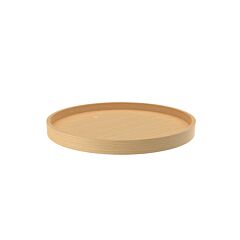 Banded Wood Full Circle Lazy Susan w/steel bearing, 24 X 24 X 2-15/16 in