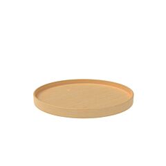 Natural Wood Full Circle Shelf Only, 28 in