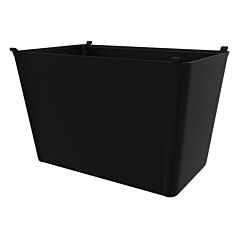 Black Closet Basket Liner, 24 X 16 X 18 in