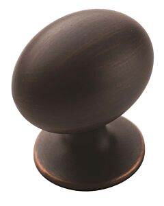 Allison Value 1-3/8 in (35 mm) Length 1 3/8 in (35 mm) Projection Oil-Rubbed Bronze Cabinet Knob