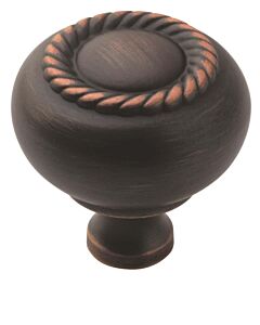Allison Value 1-1/4 in (32 mm) Diameter 1 1/4 in (32 mm) Projection Oil-Rubbed Bronze Cabinet Knob