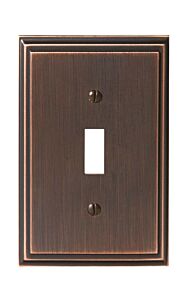 Mulholland 1 Toggle Oil-Rubbed Bronze Wall Plate