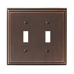 Mulholland 2 Toggle Oil-Rubbed Bronze Wall Plate