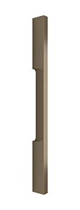Omnia Elite Solid Brass Pull 8" (203mm) Center Holes 8-1/2" (216mm) Length, Lacquered Antique Brass
