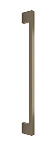 Omnia Elite Solid Brass Pull 10" (254mm) Center Holes 10-15/16" (278mm) Length, Lacquered Antique Brass