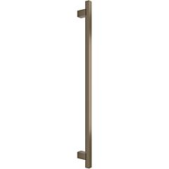 Omnia Elite Solid Brass Pull 18" (457 mm) Center Holes 20-3/4" (527mm) Length, Lacquered Antique Brass