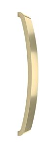 Omnia Elite Solid Brass Pull 8" (203mm) Center Holes 8-3/8" (213mm) Length, Lacquered Satin Brass