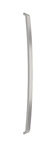 Omnia Elite Solid Brass Pull 18" (457mm) Center Holes 18-3/8" (467mm) Length, Lacquered Satin Nickel Plated