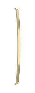 Omnia Elite Solid Brass Pull 18" (457mm) Center Holes 18-3/8" (467mm) Length, Lacquered Satin Brass