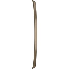 Omnia Elite 18" (457mm) Hole Centers 18-3/8" (467mm) Length, Solid Brass Bow Appliance Pull, Lacquered Antique Brass