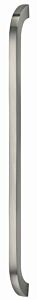 Omnia Ultima II Appliance Pull 18" (457mm) Center Holes 18-3/4" (476mm) Length, Lacquered Satin Nickel Plated