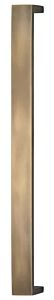 Omnia Ultima II Appliance Pull 12" (305mm) Center Holes 13" (330mm) Length, Lacquered Antique Brass