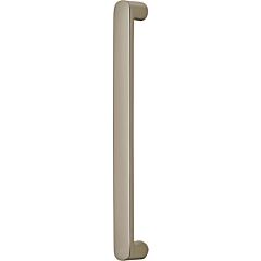 Omnia Ultima II 6" (152mm) Center to Center, Overall Length 6-1/2" Lacquered Satin Nickel Plated Cabinet Pull / Handle