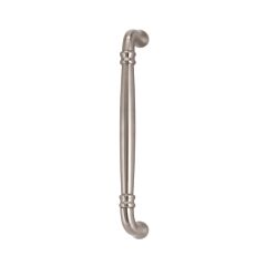 Omnia Traditions 7" (178mm) Center to Center Lacquered Satin Nickel Plated Cabinet Pull / Handle