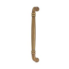 Omnia Traditions 7" (178mm) Center to Center Lacquered Antique Brass Cabinet Pull / Handle