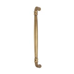 Omnia Traditions 12" (305mm) Center to Center, Overall Length 12-7/8" (327mm) Lacquered Antique Brass Cabinet Pull / Handle