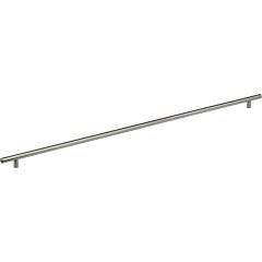 Omnia Stainless Steel 29" (737 mm) Hole Centers, 32-1/4" (819mm) Length Stainless Steel Bar Pull, in Satin Stainless Steel Finish