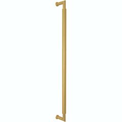 Omnia Ultima III Smooth Pull 12" (305mm) Center Holes 12-7/16" (316mm) Length, Unlacquered Polished Brass