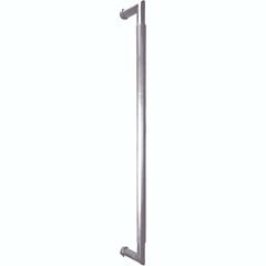 Omnia Ultima III Smooth Appliance Pull 18" (457mm) Center Holes 18-3/4" (476mm) Length, Polished Chrome Plated