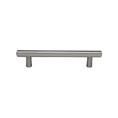 Bar Pull Collection Unique Options 3-3/4" (96mm) Hole Center, Overall Length 5-3/4", Satin Nickel Cabinet Hardware Pull / Handle