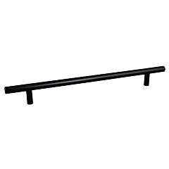 Bar Pull Collection Minimalist Style 11" (279.5mm) Hole Center, Overall Length 14", Matte Black Cabinet Hardware Pull / Handle