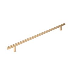 Bar Pull Collection Minimalist Style 13" (330mm) Hole Center, Overall Length 16", Rose Gold Cabinet Hardware Pull / Handle